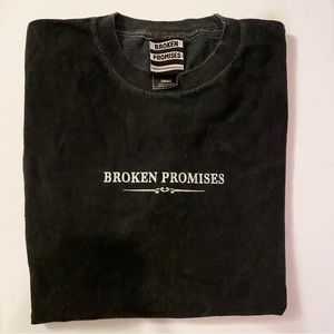 Broken Promises Feeled Guide Black T-Shirt